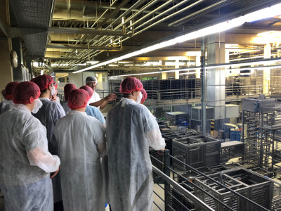 Produktionsbereich der Bäckerei Büsch