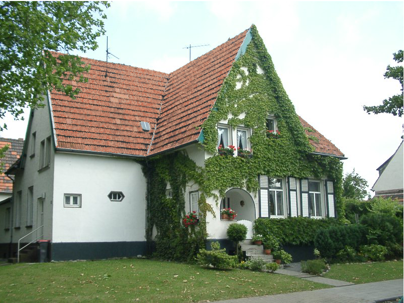 Bild eines Hauses in der Altsiedlung