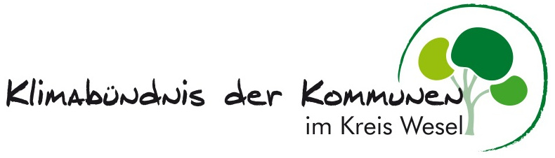 Logo Klimabündnis Kreis Wesel