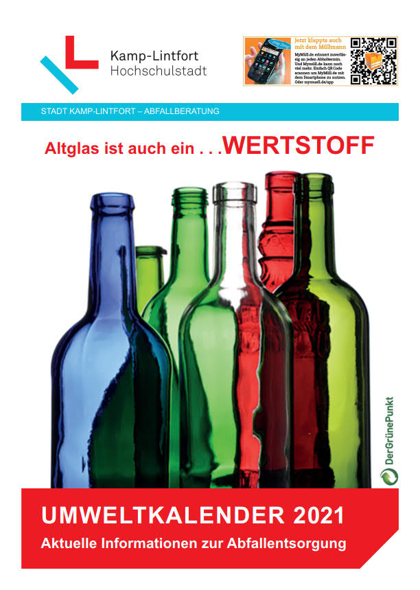 Titelbild Umweltkalender 2021