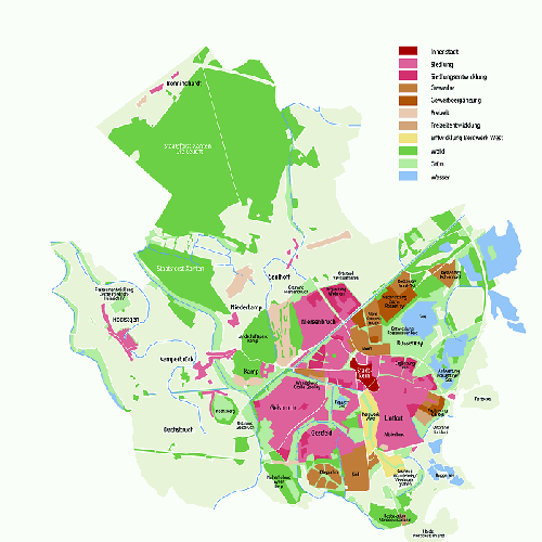 Entwicklungskonzept des Stadtenwicklungsplanes 2020
