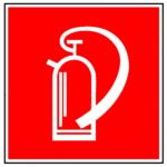 Feuerlöscher-Piktogrammm