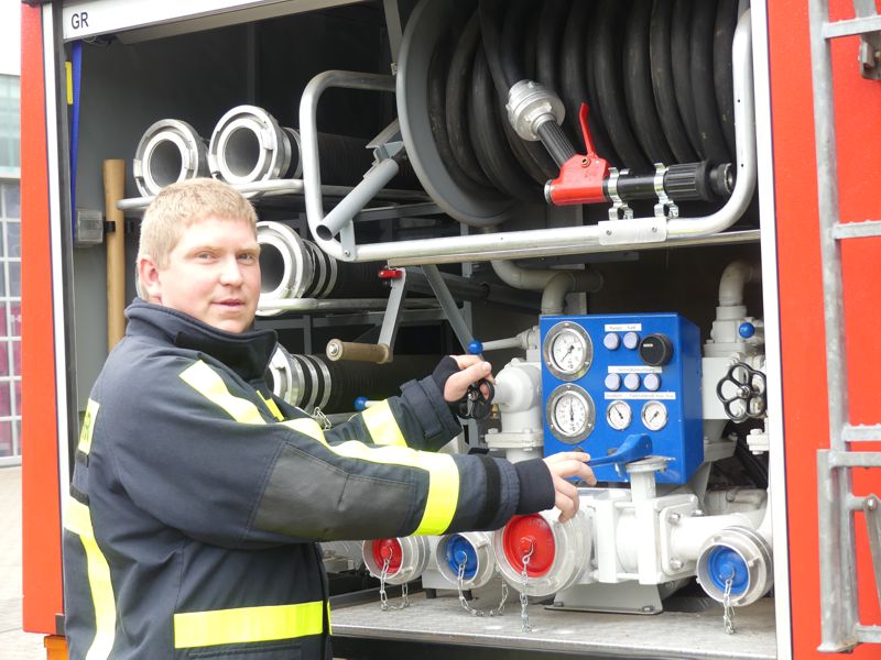 Jugendwart Florian Blinne