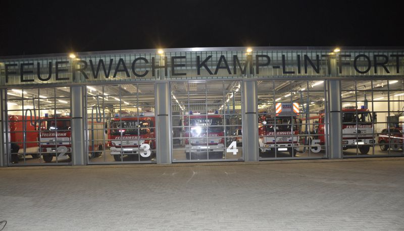 Feuerwehrhaus auf der Eyller Straße 25