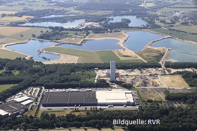Luftbild Gewerbegebiet Nord-Rossenray