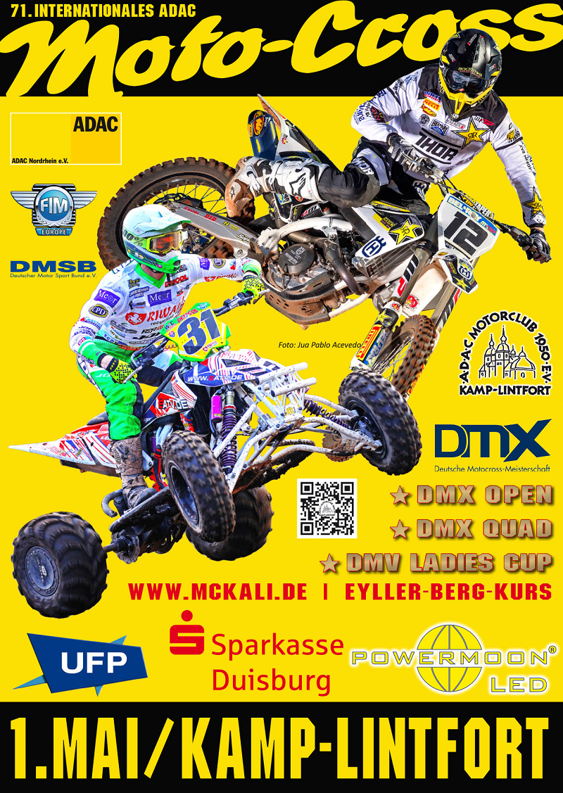 Veranstaltungsplakat Moto-Cross