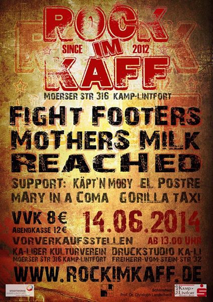 Plakat 'Rock im Kaff 2014'