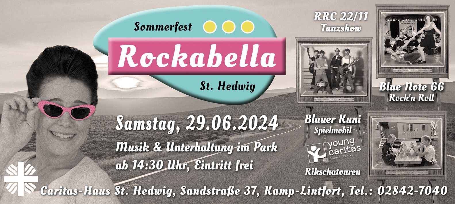 Sommerfest Caritas Rockabella