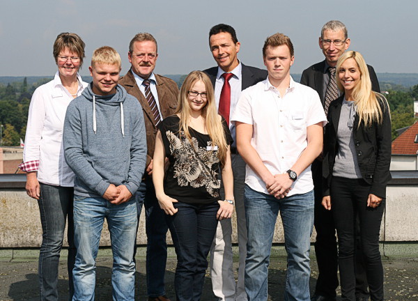 Neue Azubis bei der Stadt Kamp-Lintfort