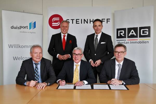 Ansiedlung Steinhoff-Gruppe logport IV