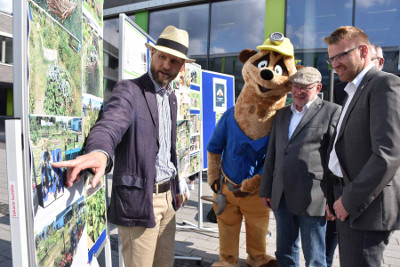 Akteure beim Green Fablab Termin