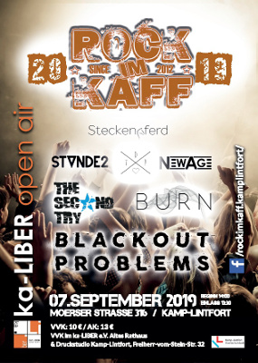 Veranstaltungsplakat Rock im Kaff