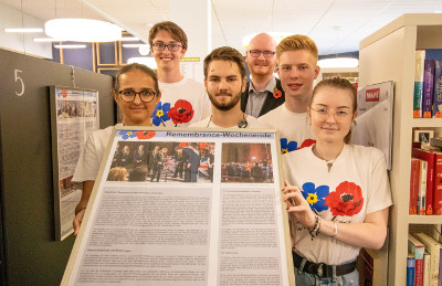 Akteure stellen ihre Ausstellung vor