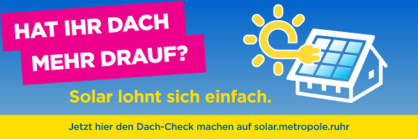 Werbebanner des RVR für Photovoltaik