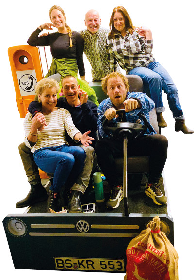 Schauspieler auf Symbolfoto zum Theaterstück