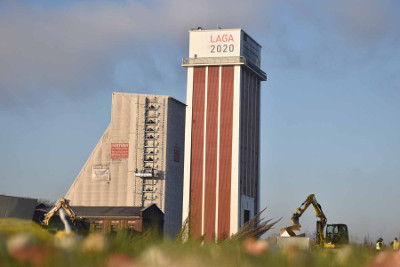 Der Zechenturm ist komplett saniert