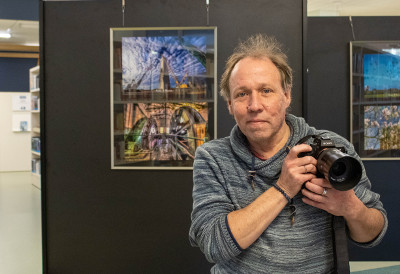 Frank Reinert stellt in der Mediathek aus