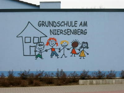 Das Logo der Grundschule am Niersenberg