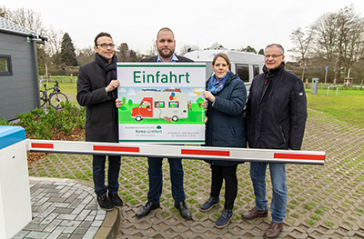 Akteure auf dem WoMo-Stellplatz