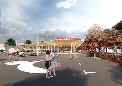 REWE Visualisierung
