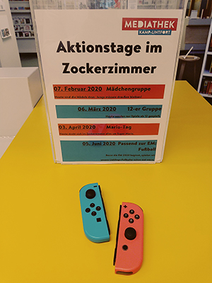 Programm im Zockerzimmer