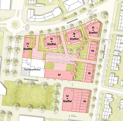 Lageplan Rathausquartier