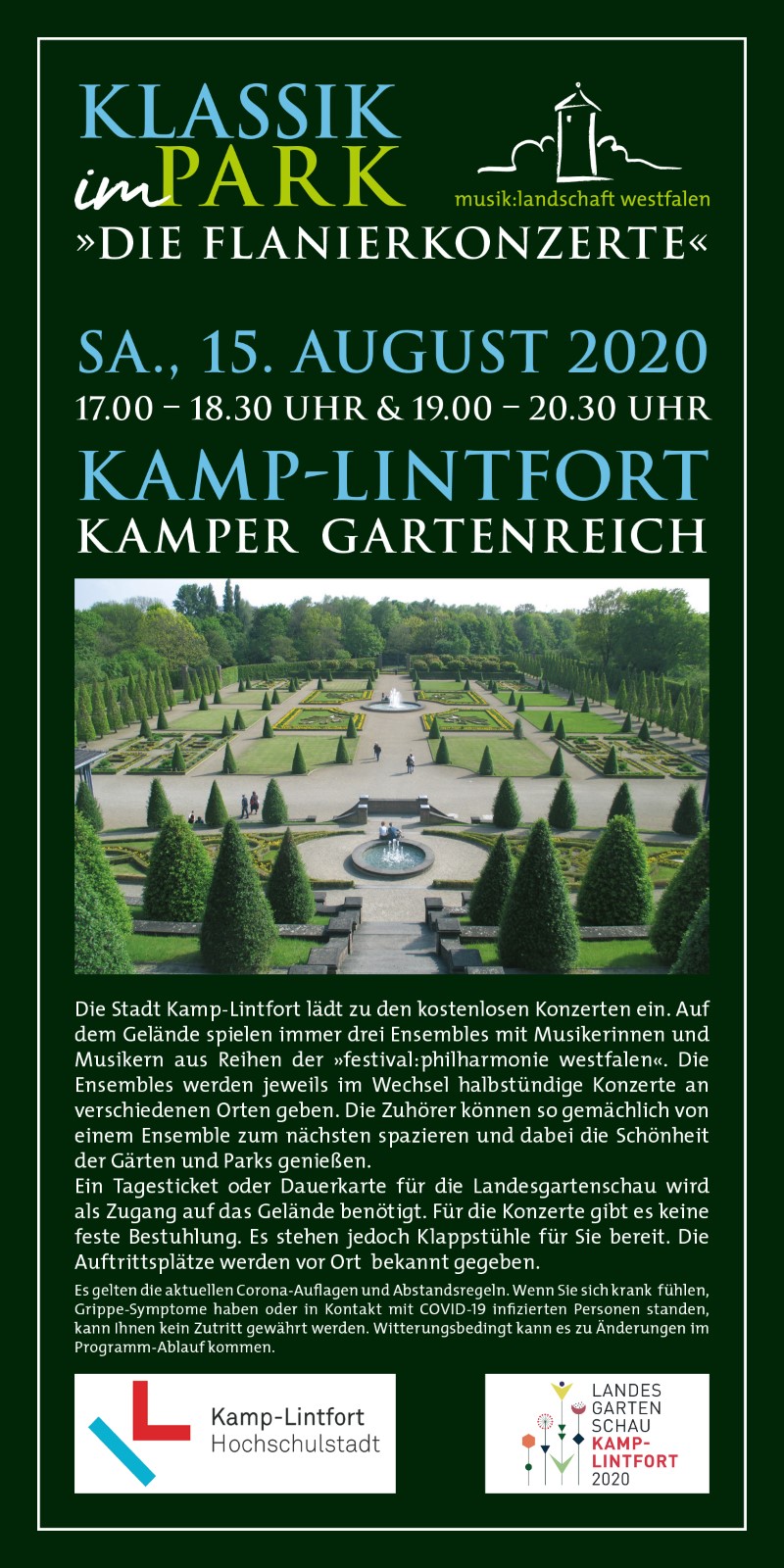Flyer Klassik auf der Landesgartenschau