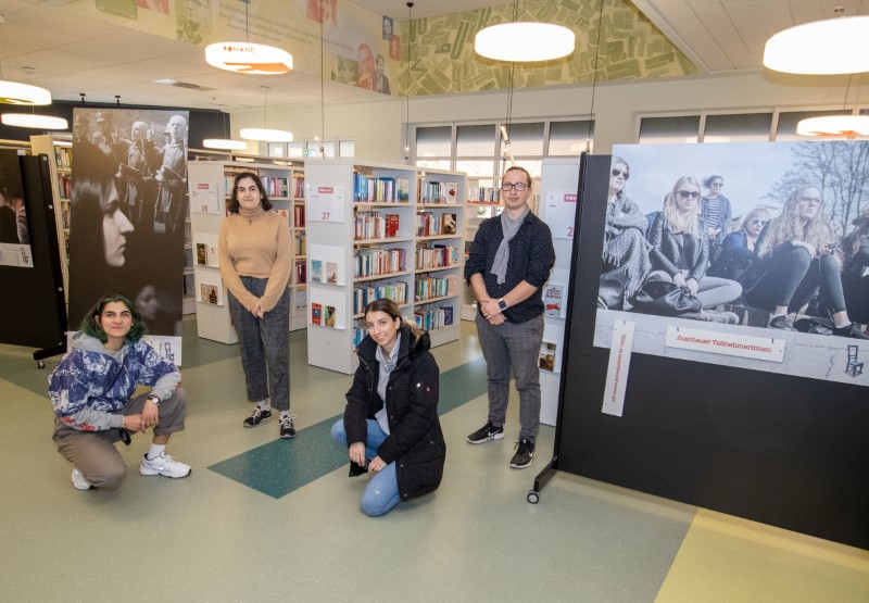 Melis Yildirim, Yeniz Yildirim, Ezgi Celik und Marvin Meier waren Teilnehmer der denkwürdigen Fahrt nach Auschwitz