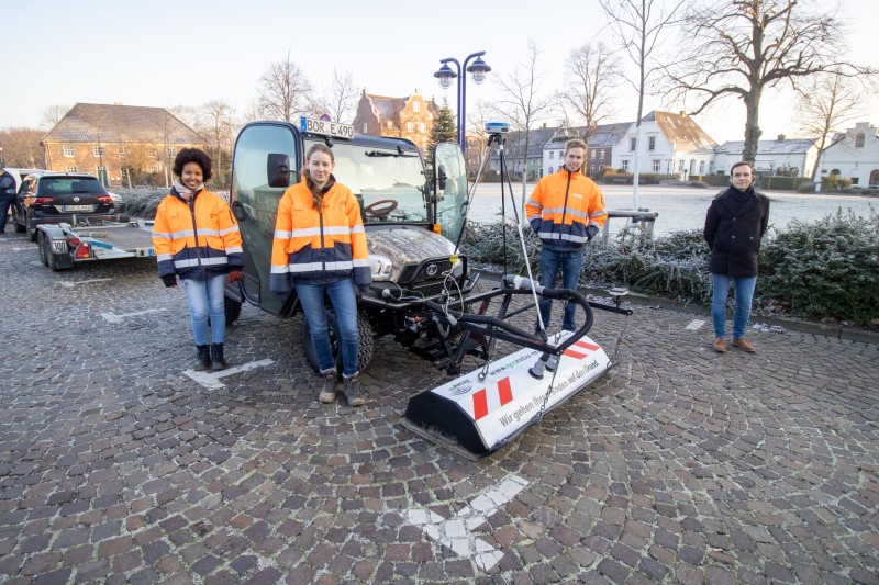 Radarfahrzeug im Einsatz