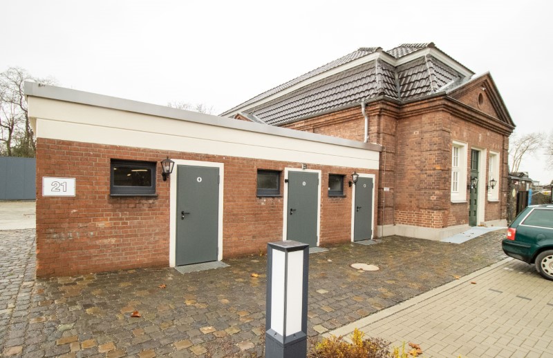 Toiletten am Infozentrum Stadt und Bergbau