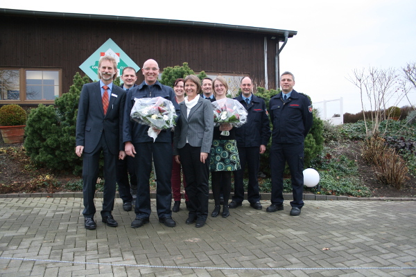 Ehrungen bei der Feuerwehr Kamp-Lintfort