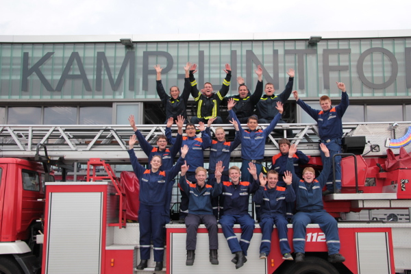 Jugendfeuerwehr Kamp-Lintfort bei Leistungsspangenwettbewerb erfolgreich