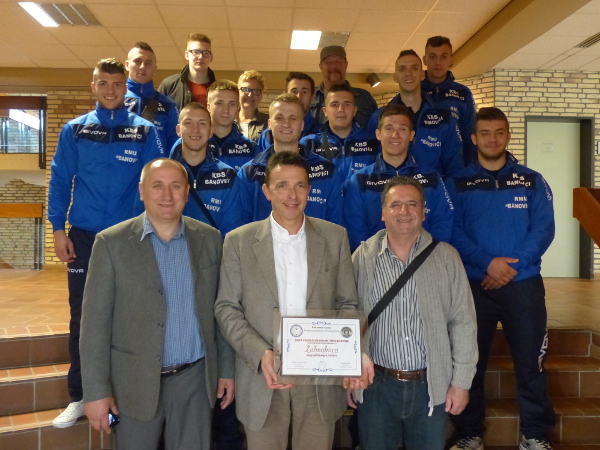 Besuch bosnischer Boxclub