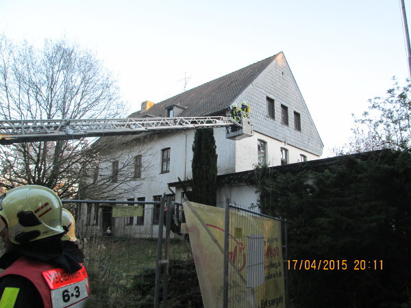 Feuerwehrübung Taktische Ventilation