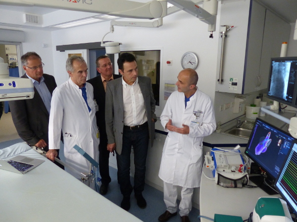 Firmenbesuch Sankt Bernhard Hospital