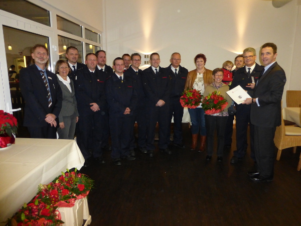 Ehrungen Feuerwehr Kamp-Lintfort 2015