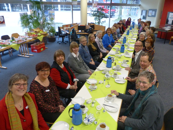 Ehrenamtsfrühstück LesART 2016