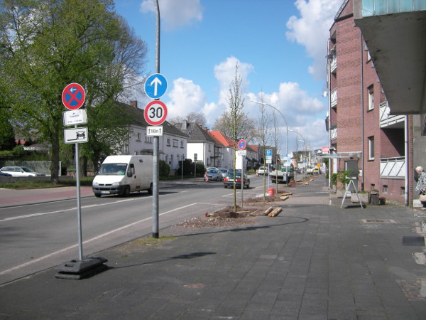 Baumpflanzungen Moerser Strasse