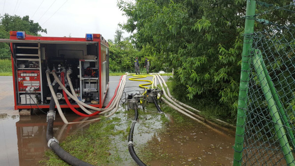 Feuerwehr Kamp-Lintfort Unterstützung Katastrophenlage Kreis Wesel