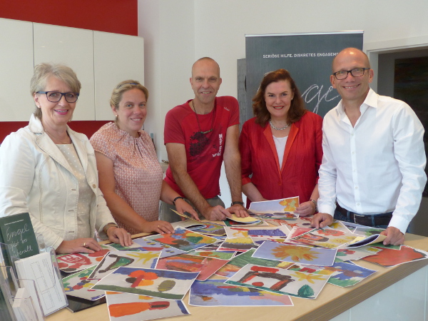 2. Malaktion "Kinder malen für Kinder" Kamp-Lintfort