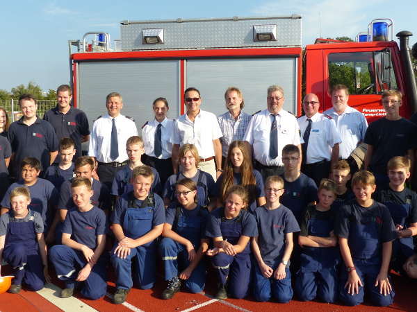 Zeltlager Jugendfeuerwehren Kreis Wesel in Kamp-Lintfort