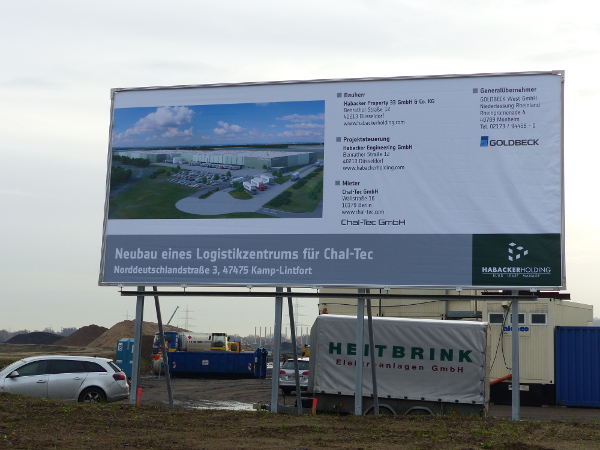 Zweite Ansiedlung logport IV