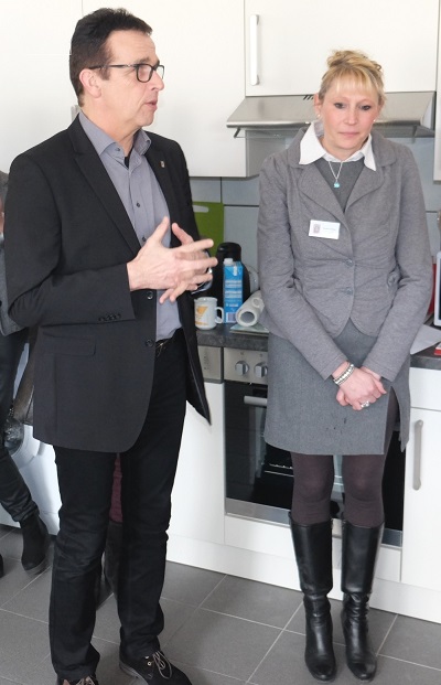 Bürgermeister Prof. Dr. Christoph Landscheidt hielt die Eröffnungsrede.