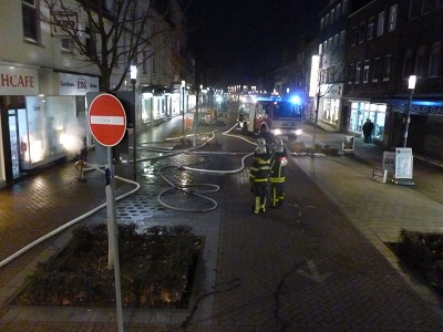 Blick auf die Moerser Straße