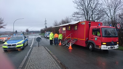 Einsatzfahrzeug der Leitstelle