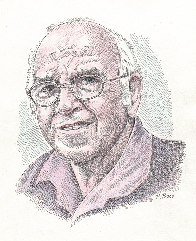 Selbstportrait Hans Boos