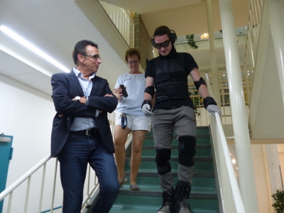 Bürgermeister Landscheidt ist beim Social Day dabei