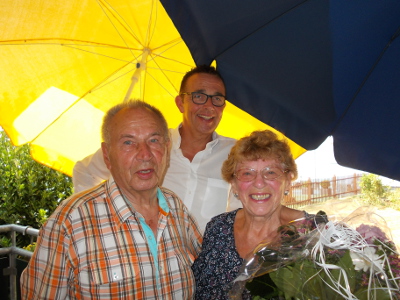 Christa und Klaus Oldinski an ihrem 60. Hochzeitstag