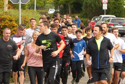 Start des Charitylaufs