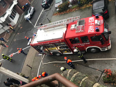 Einsatzübung der Jugendfeuerwehr Kamp-Lintfort